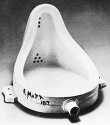 デュシャン「泉」